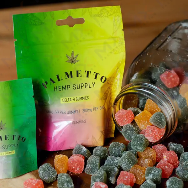 Custom Mylar Delta 9 Gummies - view 2